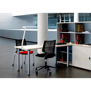 Produktbild für Schreibtischlampe Unilux Venuslight, weiß, LED, dimmbar