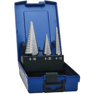 Stufenbohrer Eventus 15332, Set, HSS-Stahl