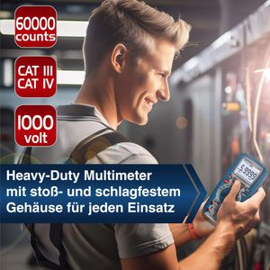Produktbild für Multimeter PeakTech P 3441, digital, True RMS