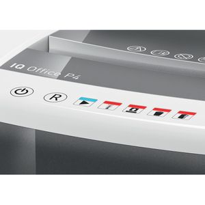 Produktbild für Aktenvernichter Leitz 8003 IQ Office P4, weiß