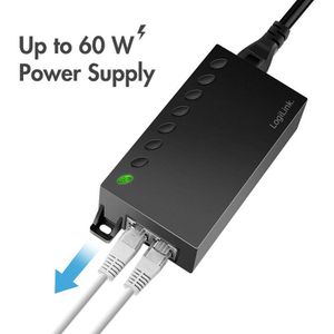 Produktbild für PoE-Injektor LogiLink PoE-Adapter POE007