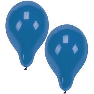 Papstar Luftballons 18984, blau, rund, Ø 25 cm, 10 Stück