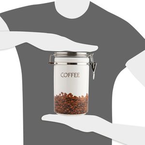 Produktbild für Kaffeedose Zeller 19814, aus Keramik
