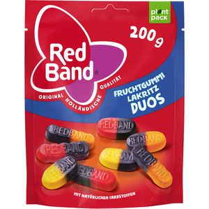 Red-Band Fruchtgummis Fruchtgummi Lakritz Duos, 200 g