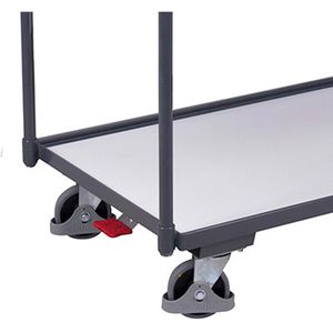 Produktbild für Tischwagen VARIOfit sw-500.557, ESD, Metall &amp; Holz