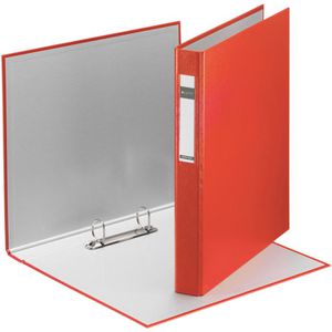 Leitz Ringbuch 4210-00-25, A4, 2 Ringe, Ring-Ø 25mm, rot