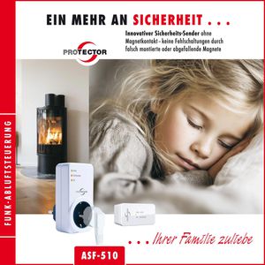 Produktbild für Abluftsteuerung Protector ASF 510 Funk