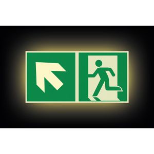 Produktbild für Hinweisschild Abtec ISO 7010 E001+E006 Aluminium
