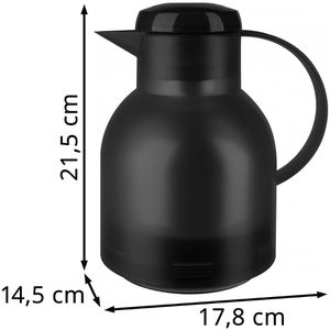 Produktbild für Thermoskanne Emsa Samba, Quick Press, Kunststoff