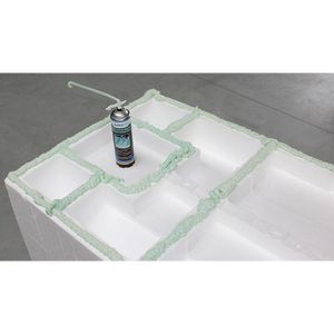 Produktbild für Bauschaum Beko 280 410, B2, 2K, Wannenträger-Fixierschaum