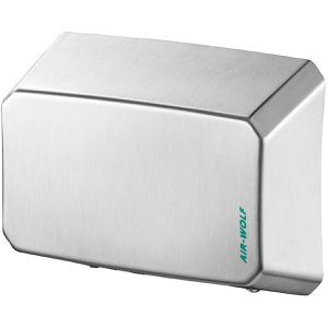 Händetrockner Air-Wolf Serie B, 10-031, Warmluft, silber