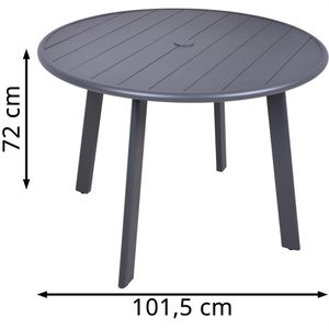 Produktbild für Gartentisch Garden-Pleasure COSTA, Aluminium