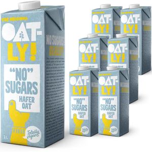 Oatly Haferdrink No Sugars, je 1 Liter, 6 Stück