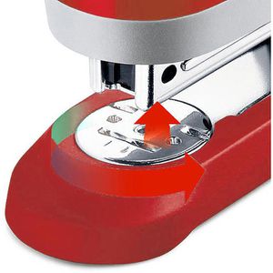 Produktbild für Heftgerät Novus E 25 fresh, 020-1764, inkl. 200 Heftklammern