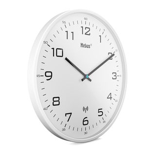 Produktbild für Wanduhr Mebus 13080, Kunststoff, analog, Funkuhr