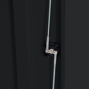 Produktbild für Mehrzweckschrank ClassiX X-545549, abschließbar, schwarz