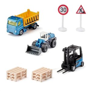 Baustellenfahrzeug siku 6336 Geschenkset Baustelle
