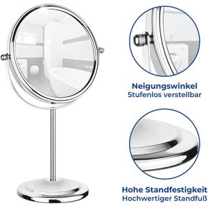 Produktbild für Kosmetikspiegel Wenko 8204500, verchromt