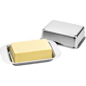 Produktbild für Butterdose Weis 14256, 1/4 Pfund, aus Edelstahl