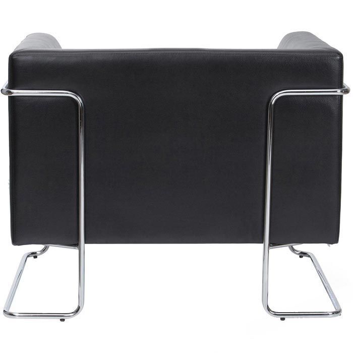 hJhOFFICE Loungesessel CURACAO, 713330, Kunstleder, schwarz Böttcher AG