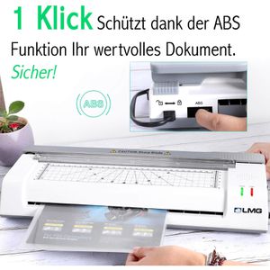 Produktbild für Laminiergerät LMG MULTILAM, 3in1-Set, mit 2 Rollen, A3