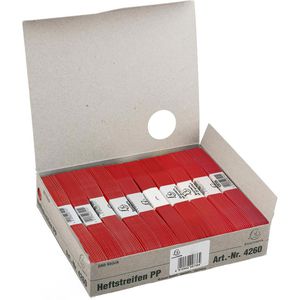 Produktbild für Heftstreifen Exacompta 426003B, 35 x 150mm, rot