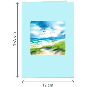 Produktbild für Gutscheinkarte papercrush PC08191, 120 x 175 mm