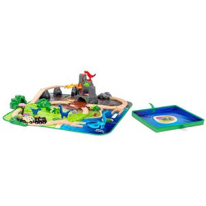 Produktbild für Spielzeugeisenbahn BRIO World Dinosaurier Deluxe Set