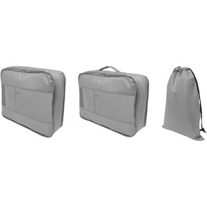 Produktbild für Koffer-Organizer Böttcher-AG Travel Attendant, grau Set 3-tlg.