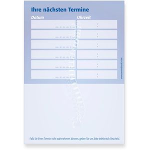 Produktbild für Terminzettel notizblock24 1215010640, Da Vinci, A7