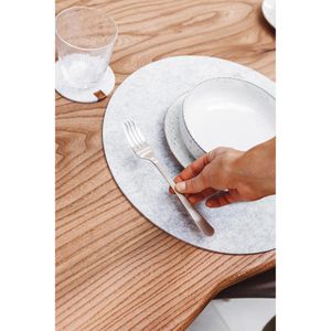 Produktbild für Platzset Miqio waschbar, aus Filz