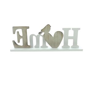 Produktbild für Schriftzug Frank-Flechtwaren aus Holz, Aufsteller