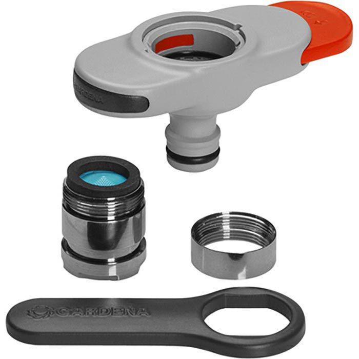 Gardena Hahnverbinder 18210-20, Adapter für Indoor-Wasserhähne