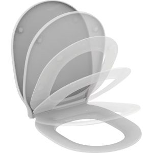 Produktbild für WC-Sitz Ideal-Standard Connect Air E036801, D-Form, Duroplast