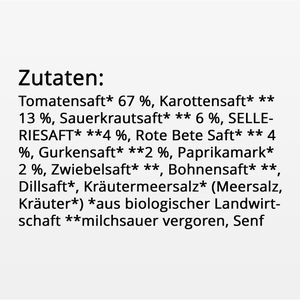 Produktbild für Saft Alnatura Gemüse, ohne Zuckerzusatz, BIO