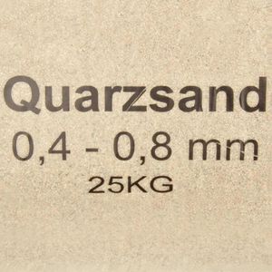 Produktbild für Quarzsand vidaXL getrocknet, 25 kg