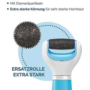 Scholl Ersatzrollen ExpertCare Wet&Dry extra Böttcher Velvet – 2 Smooth, Hornhautentferner Stück stark, für AG