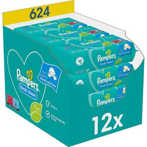 Feuchttücher Pampers Fresh Clean, 624 Tücher