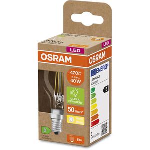 Produktbild für LED-Lampe OSRAM Classic P efficiency Filament, E14