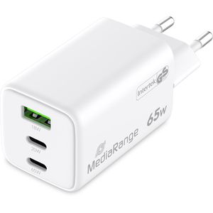 USB-Ladegerät MediaRange MRMA116-2, 65 Watt