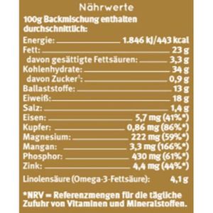 Produktbild für Brotbackmischung Bauckhof Wunderbrot Gold, BIO