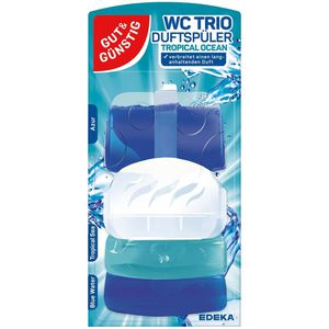 Produktbild für WC-Duftspüler Gut&amp;Günstig WC Trio Tropical Ocean