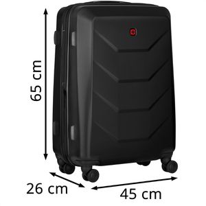 Produktbild für Koffer Wenger Prymo Medium, erweiterbar, schwarz