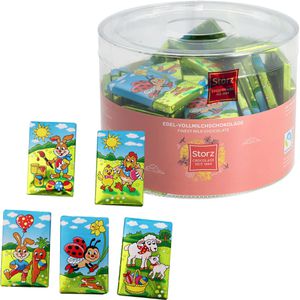 Storz Minischokolade Osterfreunde, Minischokoladentäfelchen, 60 Stück, 450 g