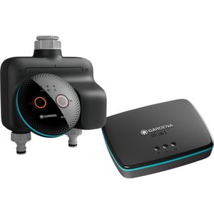 Bewässerungscomputer Gardena smart Dual Water Control Set