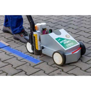 Produktbild für Markierungsspray AMPERE Traffic Paint, blau