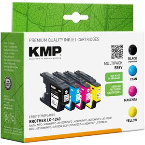 Produktbild für Tinte KMP B59V für Brother LC-1240VAL