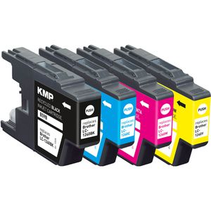 Produktbild für Tinte KMP B59V für Brother LC-1240VAL Value Pack