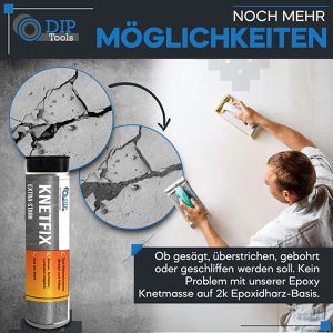 Produktbild für Klebeknete DIP-Tools 910187, Knetfix