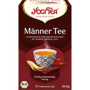 YogiTea Tee Männer Tee, Kräutertee, BIO, 30,6g, 17 Beutel